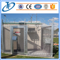 Anti-climb, powder-coated mesh fence & gate